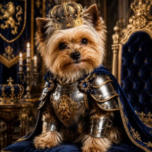 King of the Yorkies,Instant Digital Download,2 Designs