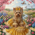 The Maiden Yorkie Wall Art,Printable Digital Download,2 Designs