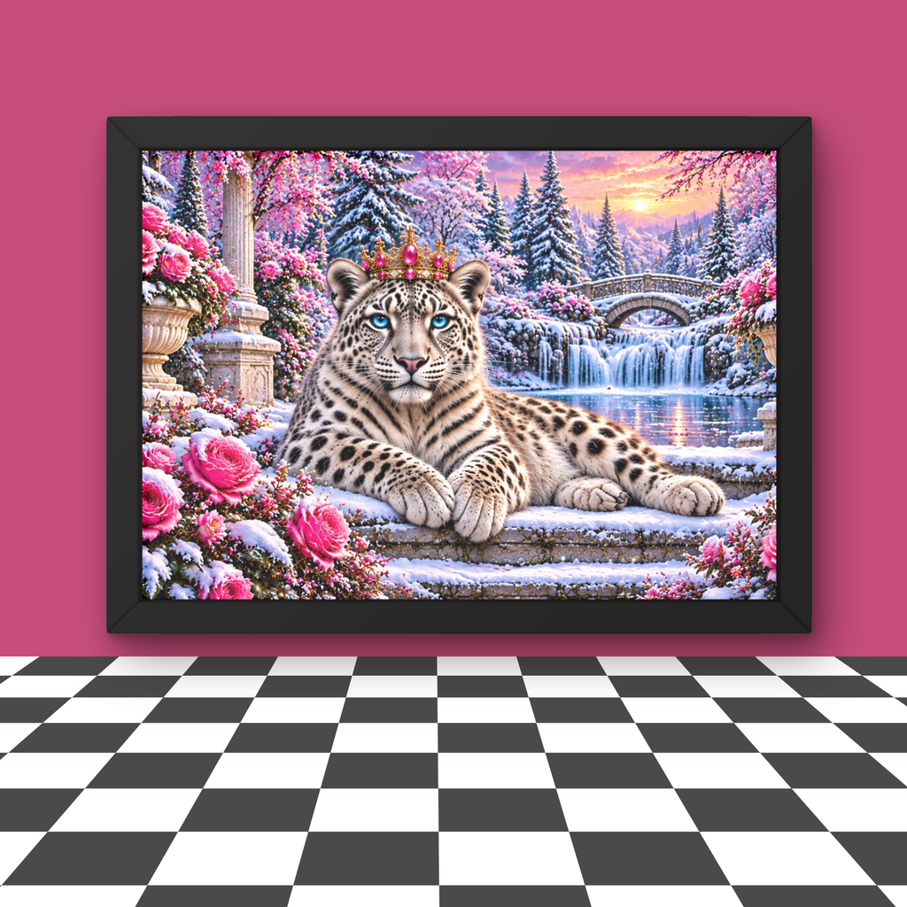 Royal Leopard Wall Art – Set of 2– Printable Digital Download
