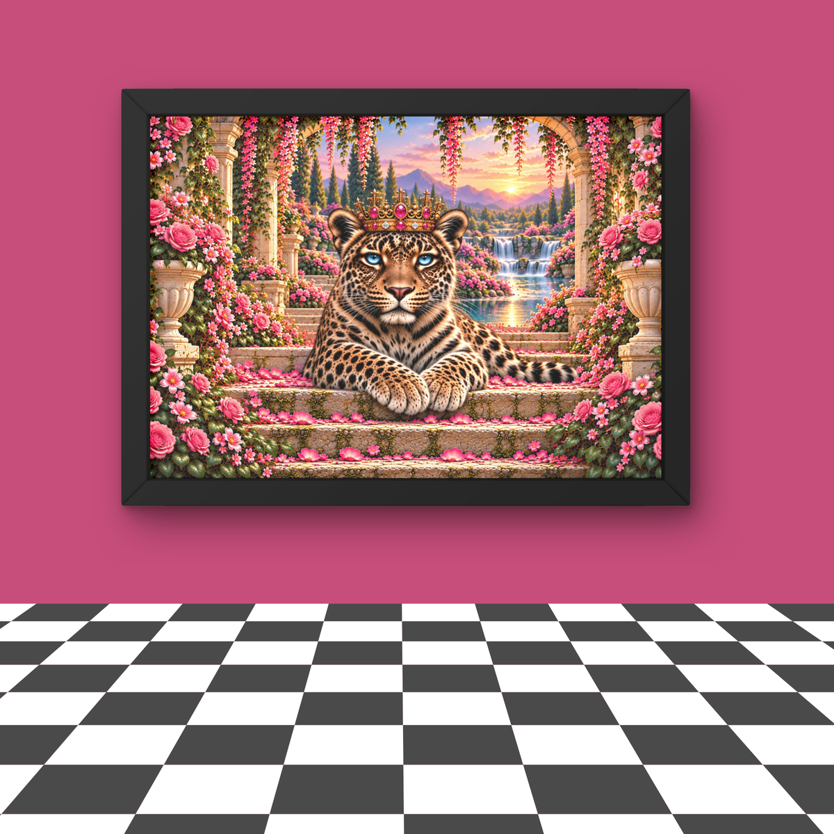 Royal Leopard Wall Art – Set of 2– Printable Digital Download