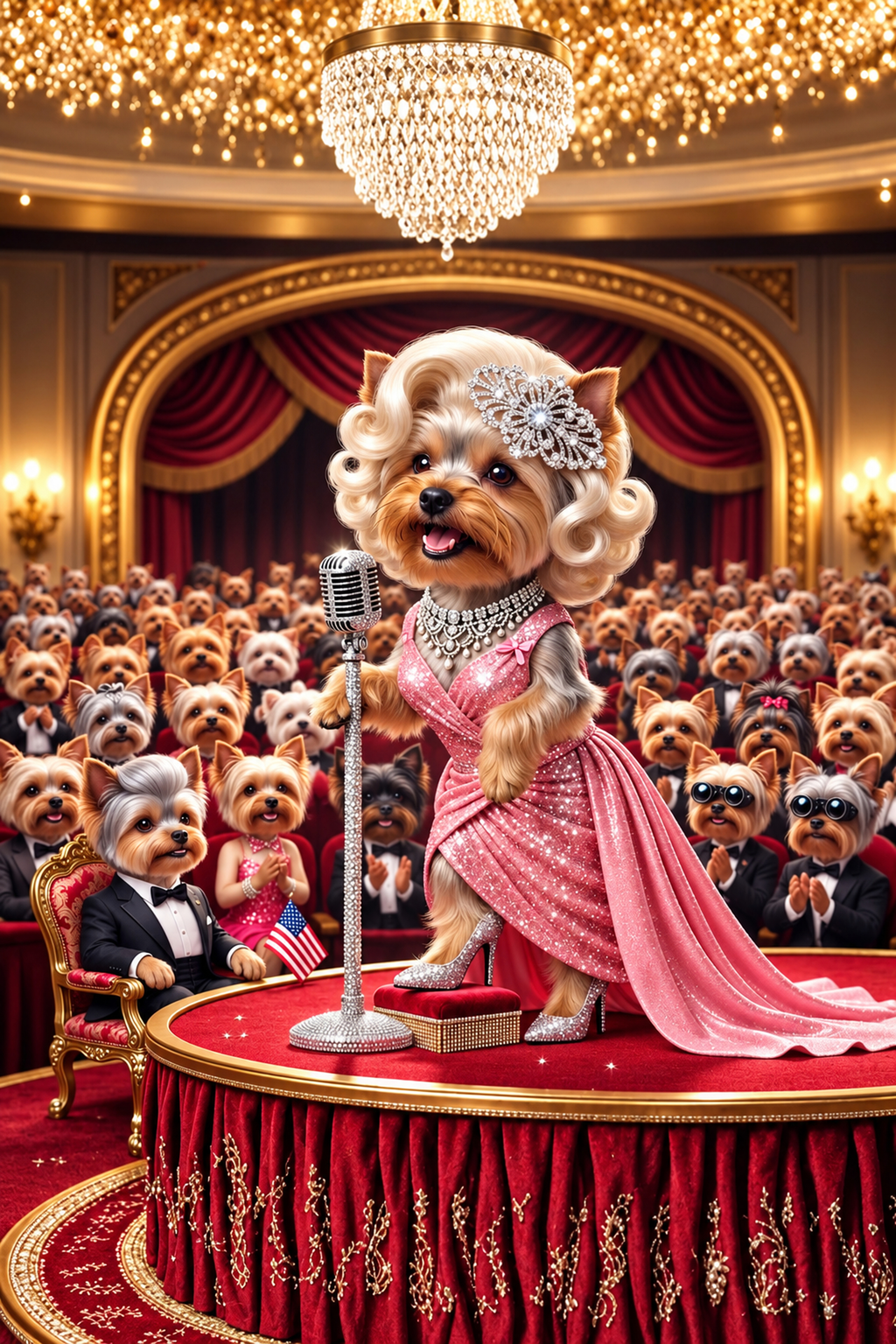 Marilyn Monroe Yorkie Dog Wall Art 4 Designs Digital Download