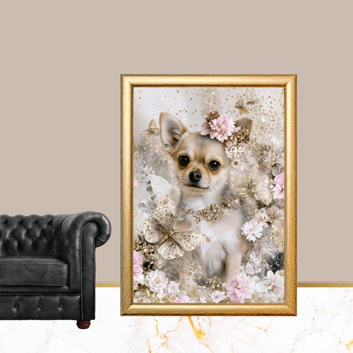 Chihuahua Fairy Wall Art Set of 2 Printable Digital Download