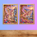 Pegasus Printable Wall Art Set of 2, Fantasy Unicorn Digital Download